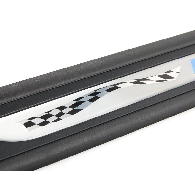 Garniture de seuil de porte d'entrée avant paire gauche droite - Pièce d'origine BMW 51477979359/51477979360