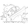 Garde-boue avant gauche - Pièce d'origine BMW 51718268345 Garde-boue avant gauche - Pièce d'origine BMW 51718268345