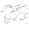 Garde-boue avant droit - Pièce d'origine BMW 51711942808