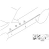 Moulure d'aile avant gauche - Pièce d'origine BMW 51137001041 Moulure d'aile avant gauche - Pièce d'origine BMW 51137001041