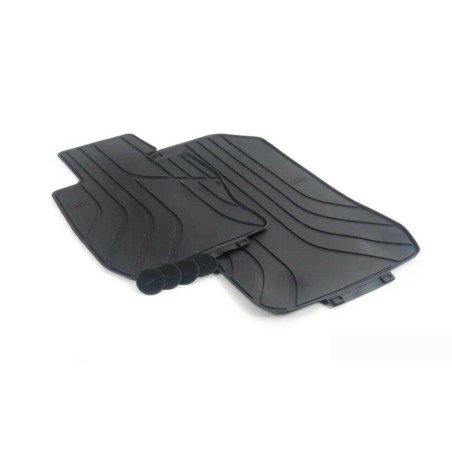 Tapis de sol avant en caoutchouc noir - Pièce d'origine BMW 51472311000