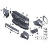 Ensemble de panneaux avant de conduits d'air complets - Pièce d'origine BMW 51748052499 Ensemble de panneaux avant de conduits d'air complets - Pièce d'origine BMW 51748052499