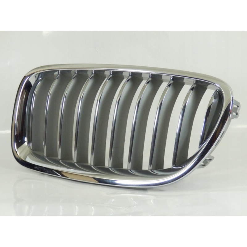 Grille avant gauche - Alu Mat - Pièce d'origine BMW 51137412325