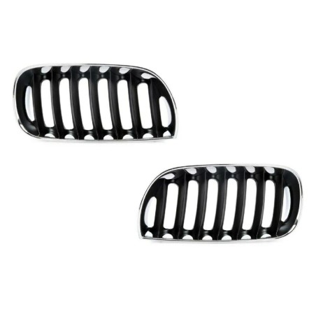 Ensemble de grille de rein avant - Pièce d'origine BMW 51133402909/51133402910 Ensemble de grille de rein avant - Pièce d'origine BMW 51133402909/51133402910