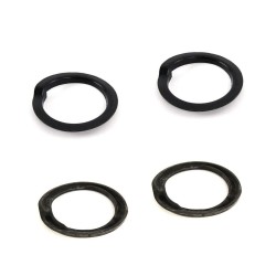 Ensemble de tampons de ressort inférieur et supérieur avant 4 pièces - Pièce d'origine BMW 2x 31331090479/2x 31331128523