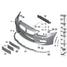 Spoiler inférieur avant - Pièce d'origine BMW 51128054346 Spoiler inférieur avant - Pièce d'origine BMW 51128054346