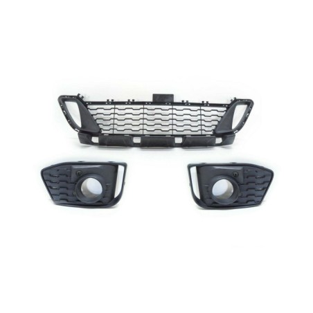 Grille avant inférieure centrale ouverte avec grilles de feux antibrouillard - Pièce d'origine BMW 51118057891