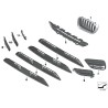 Grille inférieure avant fermée gauche N/S - Pièce d'origine BMW 51117338511 Grille inférieure avant fermée gauche N/S - Pièce d'origine BMW 51117338511