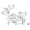 Bras de commande inférieur avant gauche - Pièce d'origine BMW 31126760275 Bras de commande inférieur avant gauche - Pièce d'origine BMW 31126760275