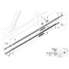 Joint d'aile inférieur avant gauche - Pièce d'origine BMW 51138236893 Joint d'aile inférieur avant gauche - Pièce d'origine BMW 51138236893