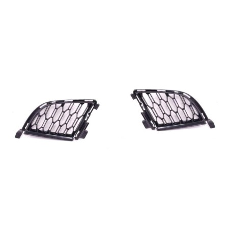 Pièce automobile d'origine BMW 51118075601/51118075602 : Ensemble de grilles inférieures du pare-chocs avant gauche et droit. Pièce automobile d'origine BMW 51118075601/51118075602 : Ensemble de grilles inférieures du pare-chocs avant gauche et droit.