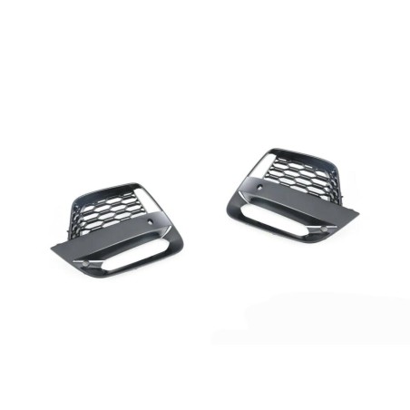 Pare-chocs avant M avec grilles latérales ouvertes - Ensemble de deux pièces - Pièce d'origine BMW 51118092757/51118092758