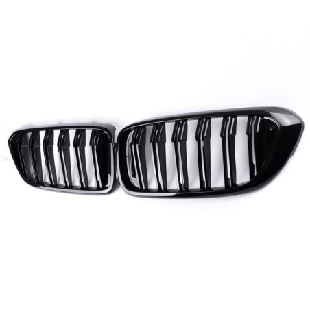 Pièce d'origine BMW 51117415216/51117415215 : Grilles de calandre avant M Performance gauche N/S + droite O/S.