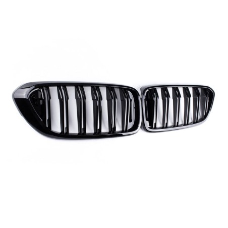 Pièce d'origine BMW 51117415216/51117415215 : Grilles de calandre avant M Performance gauche N/S + droite O/S.
