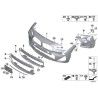 Pièce automobile d'origine - Capuchon de lave-phare pour phare avant gauche N/S du pare-chocs avant M Sport BMW 51118089909. Pièce automobile d'origine - Capuchon de lave-phare pour phare avant gauche N/S du pare-chocs avant M Sport BMW 51118089909.