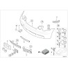 Ensemble de grille inférieure de pare-chocs avant M Sport - Pièce d'origine BMW 51117894708 Ensemble de grille inférieure de pare-chocs avant M Sport - Pièce d'origine BMW 51117894708