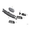 Ensemble de couvercles de grille latérale de pare-chocs avant M Sport - Pièce d'origine BMW 51118059904 Ensemble de couvercles de grille latérale de pare-chocs avant M Sport - Pièce d'origine BMW 51118059904