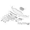 Cache de crochet de remorquage avant gauche N/S - Pièce d'origine BMW 51117159589 Cache de crochet de remorquage avant gauche N/S - Pièce d'origine BMW 51117159589