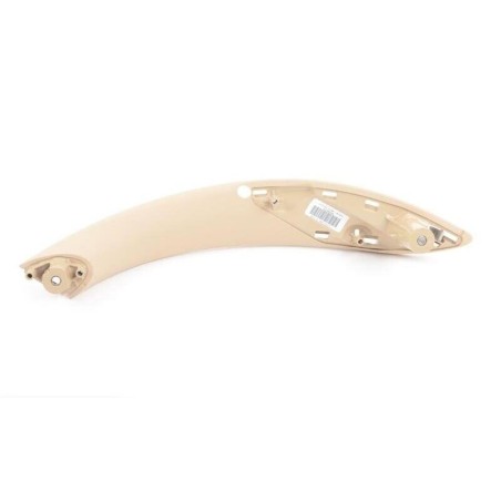 Poignée d'ouverture de garniture de porte avant droite côté passager beige - Pièce d'origine BMW 51417279316