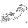 Panneau avant - Pièce d'origine BMW 51648038058 Panneau avant - Pièce d'origine BMW 51648038058