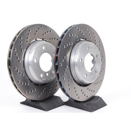 Paire de disques de frein avant haute performance (325x25) - Pièce d'origine BMW 34112282871KT Paire de disques de frein avant haute performance (325x25) - Pièce d'origine BMW 34112282871KT