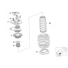 Support de jambe de force supérieur avant droit avec roulement - Pièce d'origine BMW 31332229166 Support de jambe de force supérieur avant droit avec roulement - Pièce d'origine BMW 31332229166
