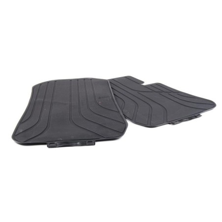 Tapis de sol en caoutchouc avant noir - Pièce d'origine BMW 51470427552