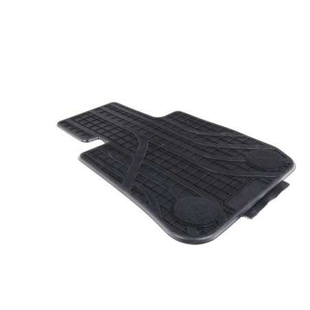 Tapis de sol en caoutchouc avant noir - Pièce d'origine BMW 51470427552