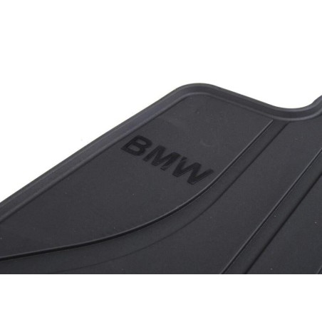 Tapis de sol en caoutchouc avant noir - Pièce d'origine BMW 51470427552