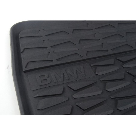 Tapis de sol en caoutchouc avant - Noir - Pièce d'origine BMW 51472240940 Tapis de sol en caoutchouc avant - Noir - Pièce d'origine BMW 51472240940