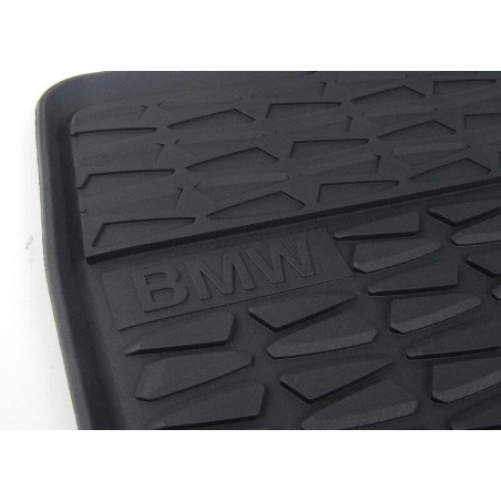 Tapis de sol en caoutchouc avant noir - Pièce d'origine BMW 51472286001