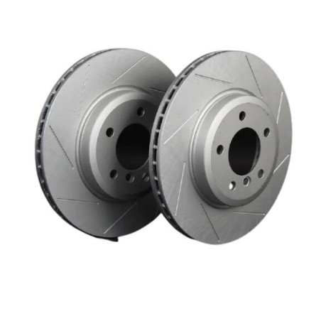 Paire de disques de frein avant rainurés - Pièce d'origine BMW 1166071SLGMTLRA Paire de disques de frein avant rainurés - Pièce d'origine BMW 1166071SLGMTLRA