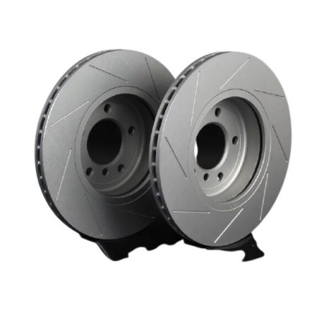 Paire de disques de frein avant rainurés - Pièce d'origine BMW 1166071SLGMTLRA Paire de disques de frein avant rainurés - Pièce d'origine BMW 1166071SLGMTLRA