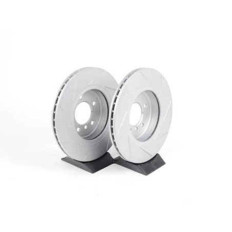 Paire de disques de frein avant rainurés - Pièce d'origine BMW 1166071SLGMTLRA Paire de disques de frein avant rainurés - Pièce d'origine BMW 1166071SLGMTLRA