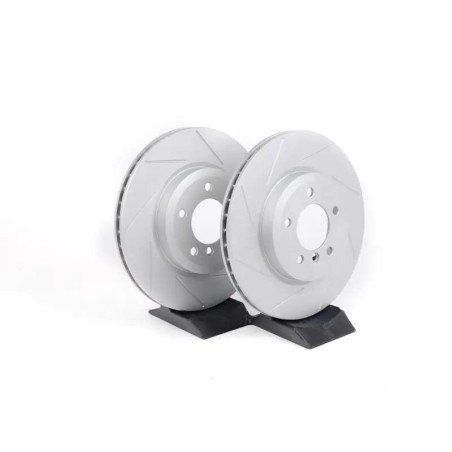 Paire de disques de frein avant rainurés - Pièce d'origine BMW 1166071SLGMTLRA Paire de disques de frein avant rainurés - Pièce d'origine BMW 1166071SLGMTLRA