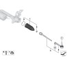 Barre de direction avant gauche N/S - Pièce d'origine BMW 32101543907 Barre de direction avant gauche N/S - Pièce d'origine BMW 32101543907