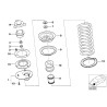 Coussinet de ressort supérieur avant - Amortisseur de jambe de force - Pièce d'origine BMW 31332227902 Coussinet de ressort supérieur avant - Amortisseur de jambe de force - Pièce d'origine BMW 31332227902