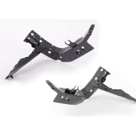 Ensemble de paires de longerons de support de passage de roue avant - Pièce d'origine BMW 41007284102/41007284101