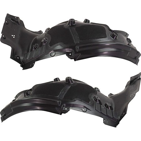 Garde-boue avant arrière - Ensemble de deux pièces d'origine BMW 51717340796/51717340795.