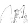 Guide de fenêtre avant gauche - Pièce d'origine BMW 51328226873 Guide de fenêtre avant gauche - Pièce d'origine BMW 51328226873