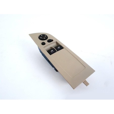Assemblage de lève-vitre avant avec interrupteur LHD beige - Pièce d'origine BMW 61319217352