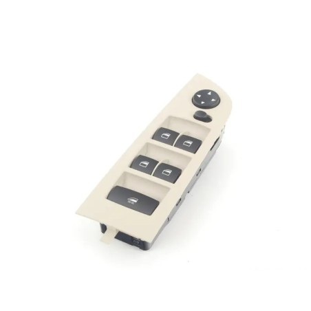 Assemblage de lève-vitre avant avec interrupteur LHD beige - Pièce d'origine BMW 61319217364