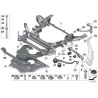 Support de bras de suspension avant - Pièce d'origine BMW 31126863171 Support de bras de suspension avant - Pièce d'origine BMW 31126863171