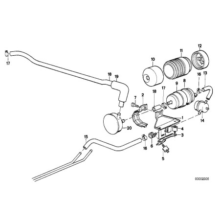 Pompe à carburant - Pièce d'origine BMW 16141178751
