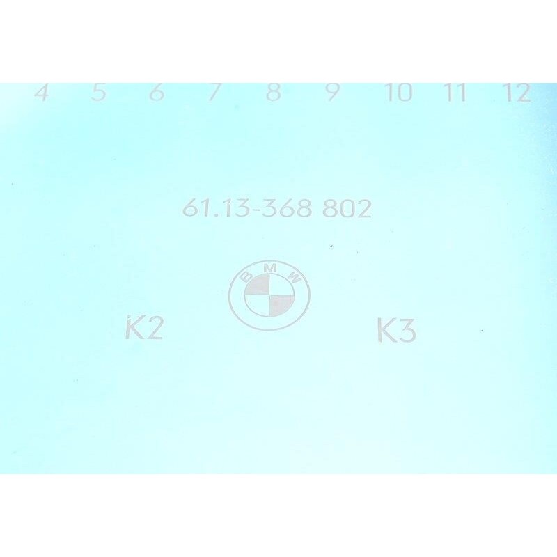 Cache de boîte à fusibles E30 E24 E23 - Pièce d'origine BMW 61131368802