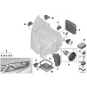 Joint d'étanchéité - Pièce d'origine BMW 63117452512 Joint d'étanchéité - Pièce d'origine BMW 63117452512