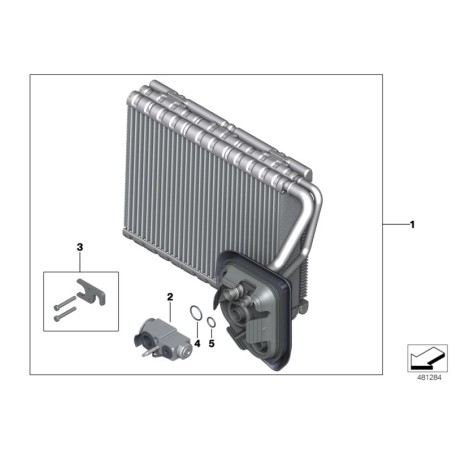 Joint d'étanchéité - Pièce d'origine BMW 64116933913