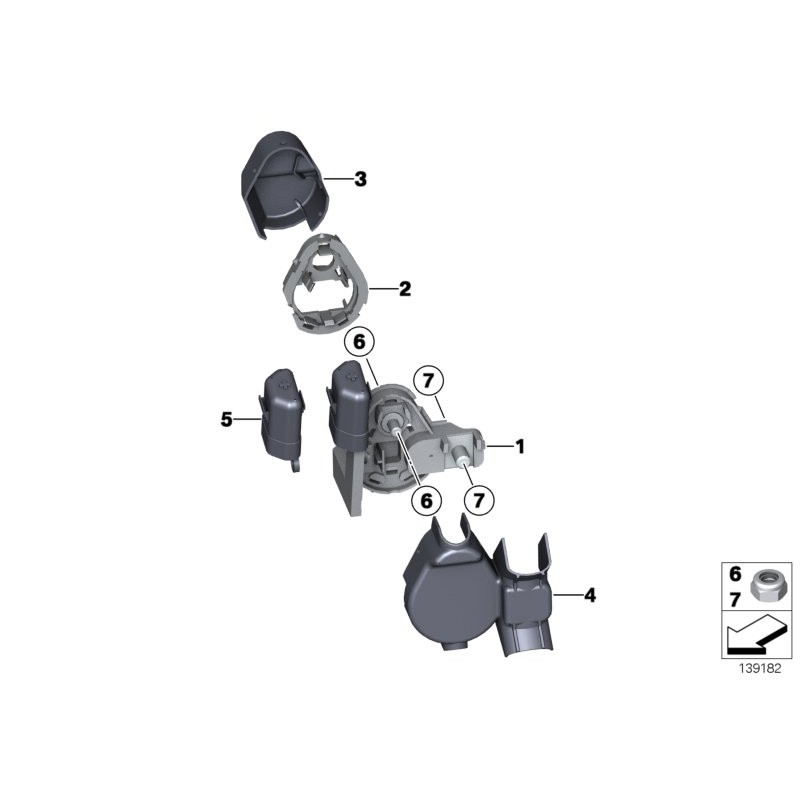 - Pièce d'origine BMW 61138387581