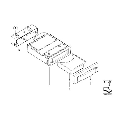 - Pièce d'origine BMW 65129133077