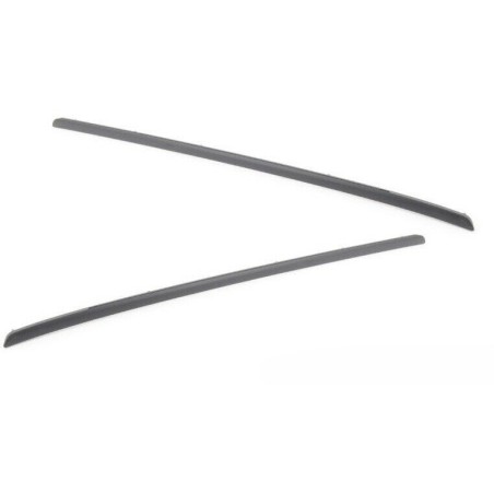 Pièce d'origine - Garniture supérieure noire d'accent de porte avant gauche et droite - Pièce d'origine BMW 51419139642